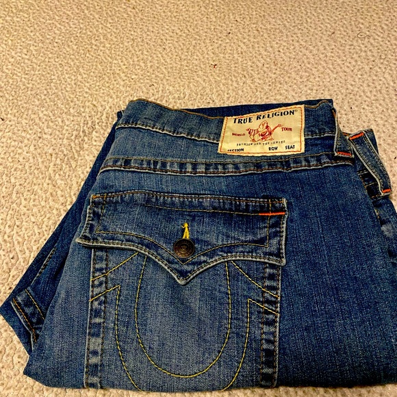 Never worn Mens size 42 True Religion Denim Jeans - Picture 1 of 4